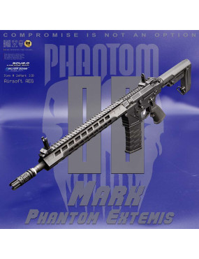 Phantom Extremis Rifles MK2 Black with e-Silver Edge 2.0
