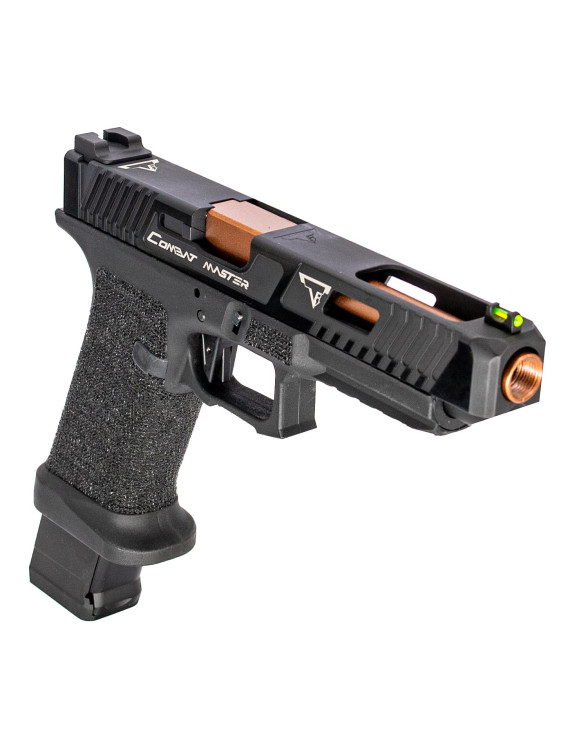 APS custom Combat Master slide with OMEGA Frame CO2 pistol 