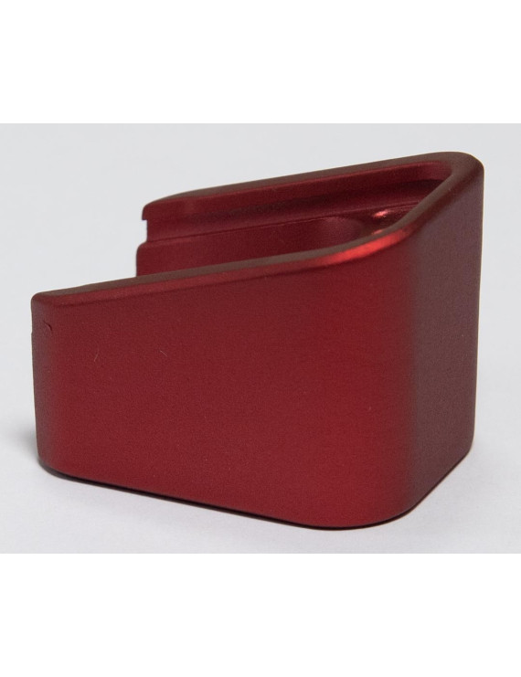 Aluminum Magazine Base Cover Red