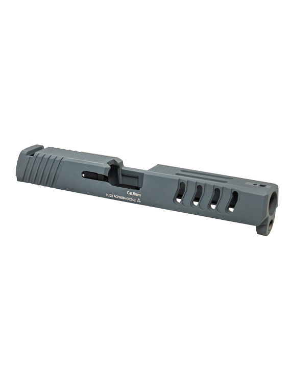 Shark Pistol Slides Navy Gray