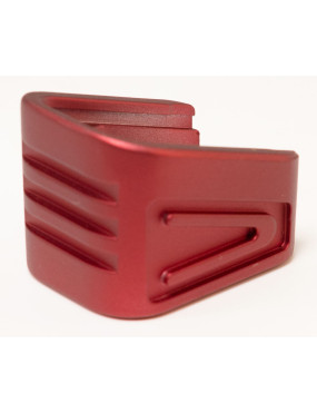 Aluminum Magazine Base Cover Red