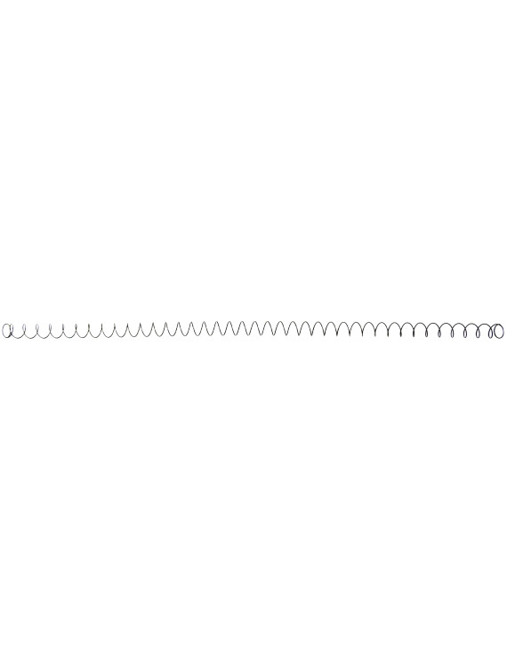 7.5" Magazine Tube Spring Only