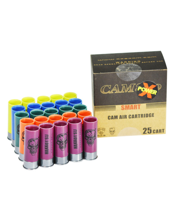 XPower CAM Co2 Cartridge Shell 25pcs