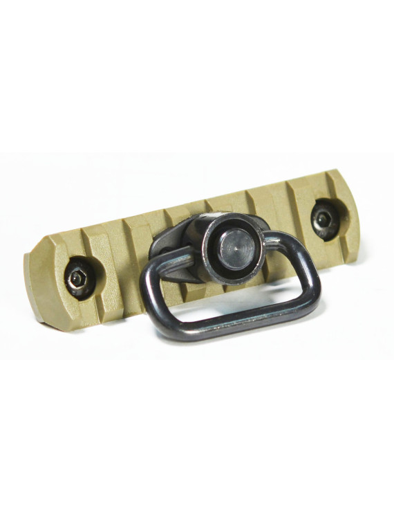 M-LOK Plate with QD Sling Swivel DEB