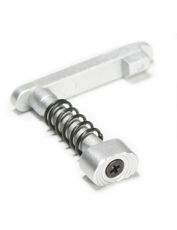 F1 Firearms Magazine Release Silver