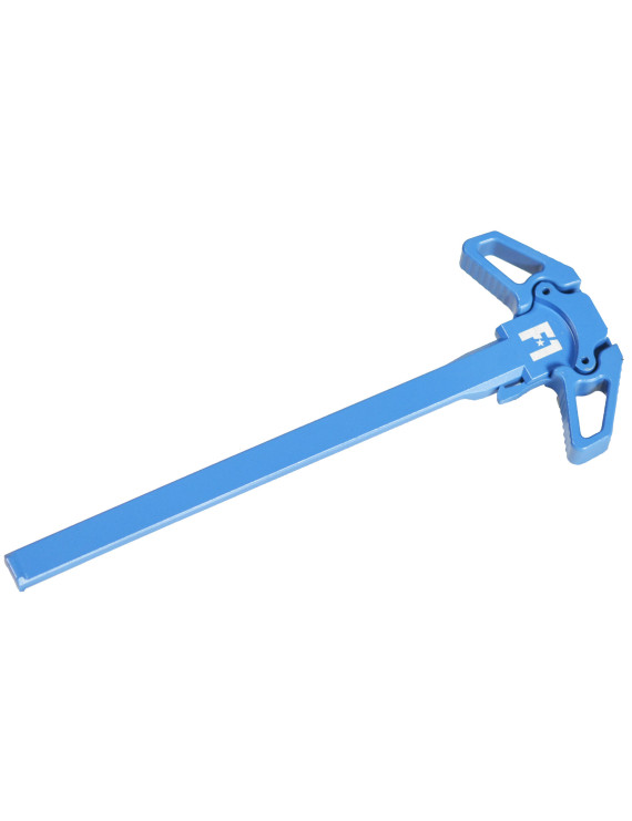 F1 Ambidextrous Charging Handle Blue