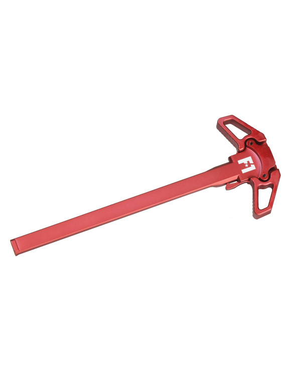 F1 Ambidextrous Charging Handle Red