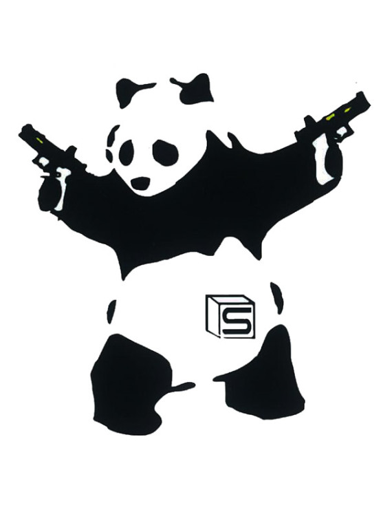 SAI Panda Sticker