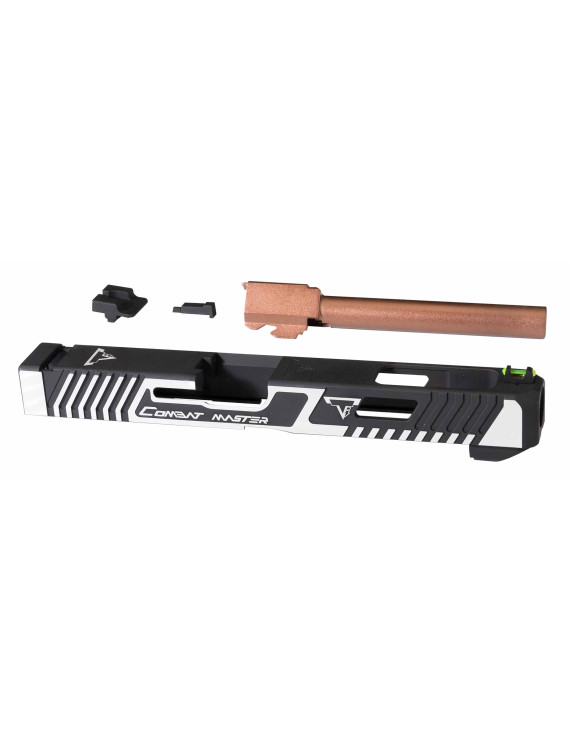 EMG/TTI Combat Master Slide Kit w/Barrel in Black /silver 2 -tone (VFC Gen5 compatible)