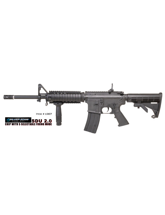 M4RIS Style Kompetitor Black with SDU2.0 eSilverEdge gearbox